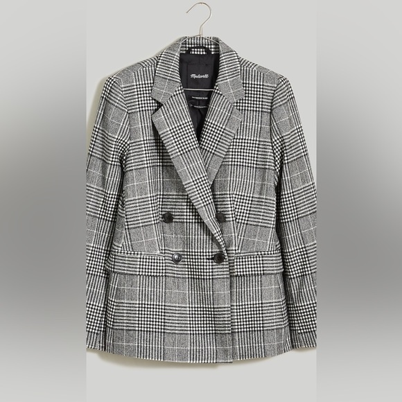 NWT Madewell - The Blazer in Plaid - Picture 4 of 6
